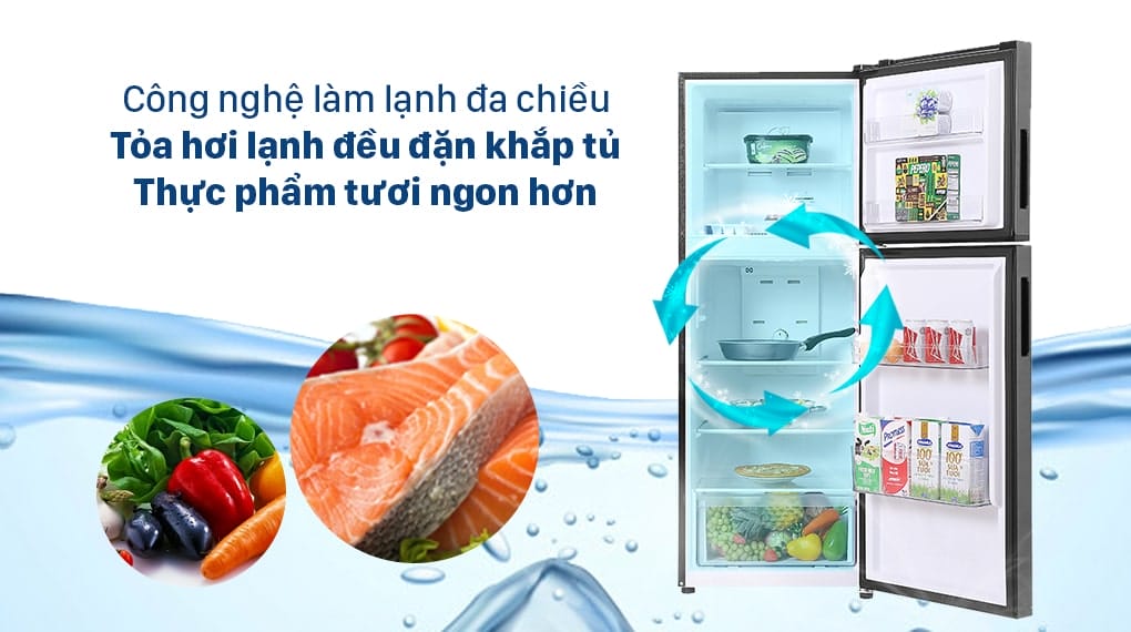 Tủ lạnh Aqua Inverter 212 lít AQR-T239FA(HB) Mới 2021 giá rẻ tại Điện Máy  Đất Việt