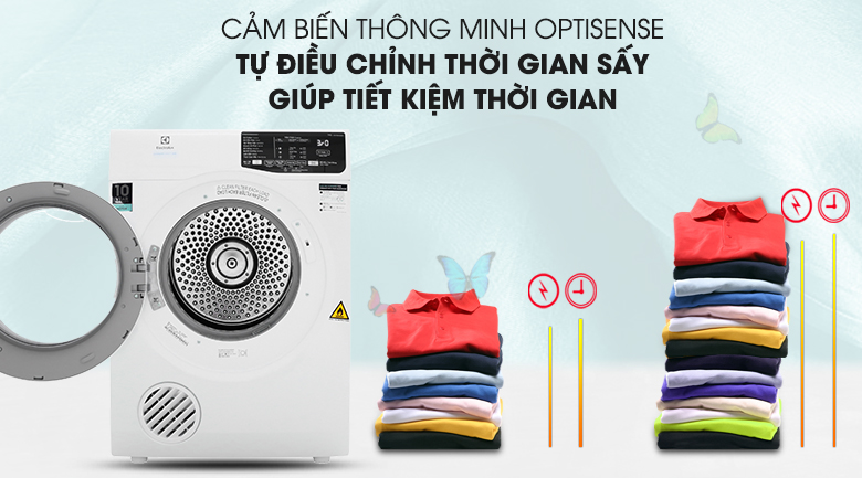 Cảm biến Smart Sensor - Máy sấy Electrolux 7 Kg EDV705HQWA Cảm biến Smart Sensor - Máy sấy Electrolux 7 Kg EDV705HQWA