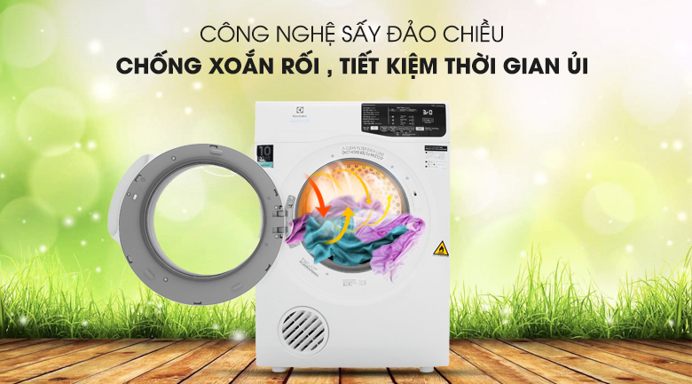 Sấy đảo chiều - Máy sấy Electrolux 7 Kg EDV705HQWA Sấy đảo chiều - Máy sấy Electrolux 7 Kg EDV705HQWA