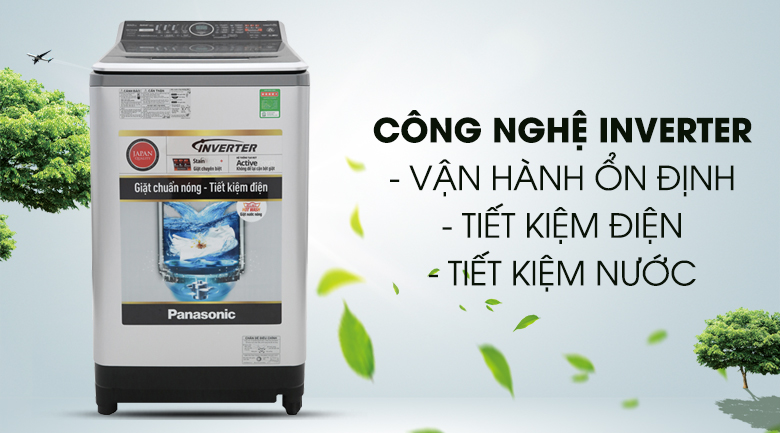 Công nghệ Inverter - Máy giặt Panasonic Inverter 11.5 Kg NA-FS11X7LRV Công nghệ Inverter - Máy giặt Panasonic Inverter 11.5 Kg NA-FS11X7LRV