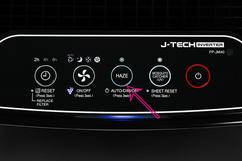 Haze - Máy lọc không khí Sharp FP-JM40V-B