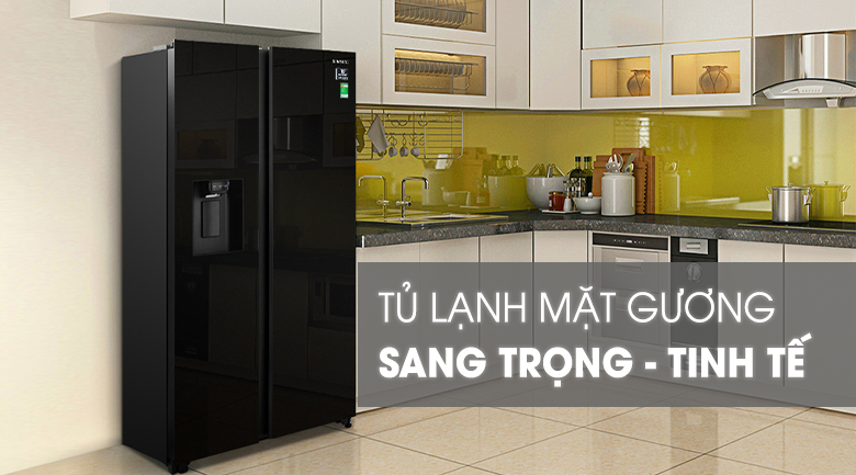 Thiết kế sang trọng và tinh tế - Tủ lạnh Samsung Inverter 617 lít RS64R53012C/SV Thiết kế sang trọng và tinh tế - Tủ lạnh Samsung Inverter 617 lít RS64R53012C/SV