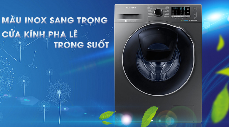 Máy giặt sấy Samsung AddWash Inverter 8 kg WD85K5410OX/SV