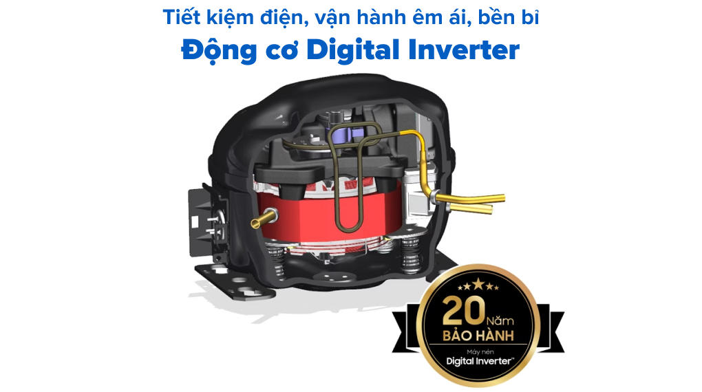 Tủ lạnh Samsung Inverter 348 lít RT35CG5424B1SV - Công nghệ tiết kiệm điện Tủ lạnh Samsung Inverter 348 lít RT35CG5424B1SV - Công nghệ tiết kiệm điện