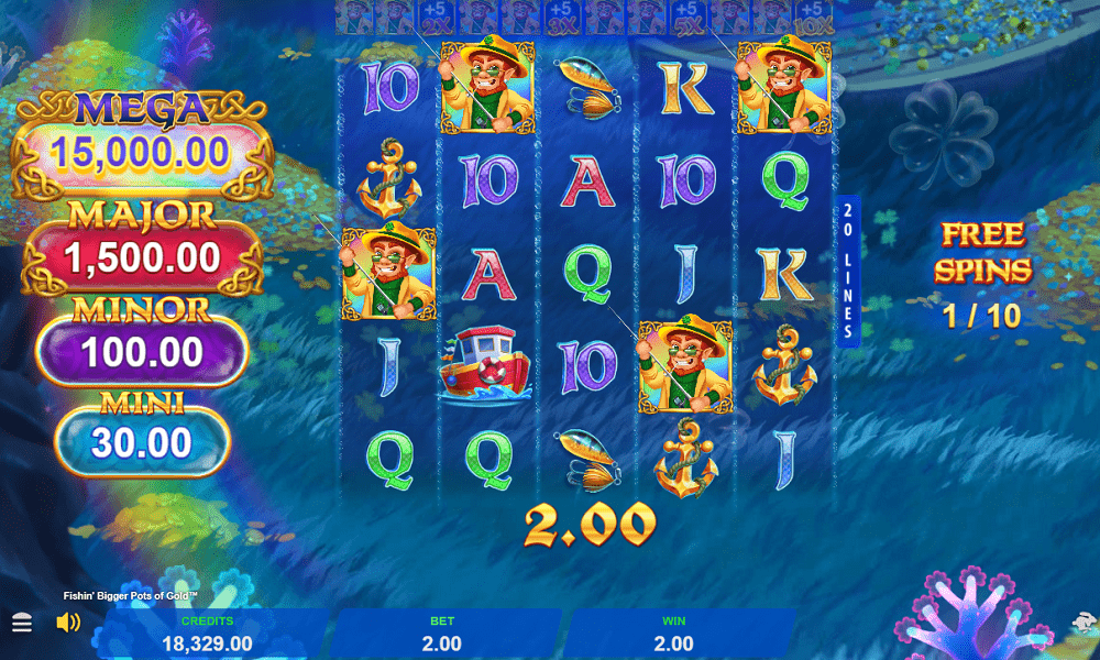 free spins on Dolphins Pearl